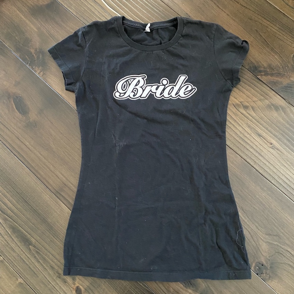Bride Black T-shirt